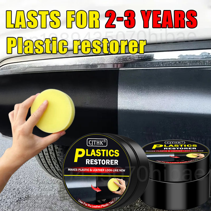Leather Cleaner Interior - Araba Plastik Yenileyici Siyah Parlaklıkta Yeniden