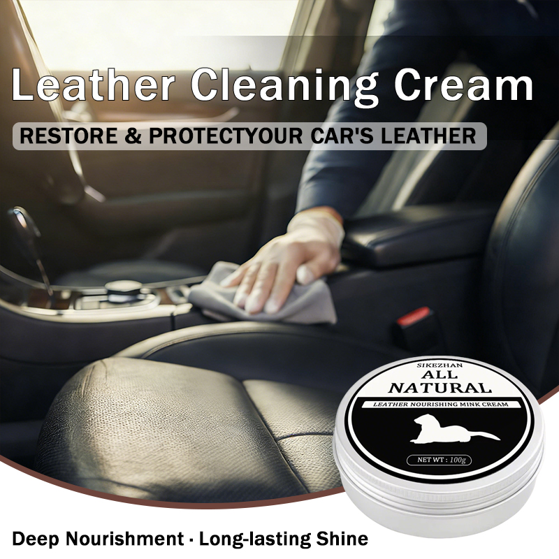 Leather Cleaner Interior - Tamamen Doğal Vizon Yağı Deri Bakım