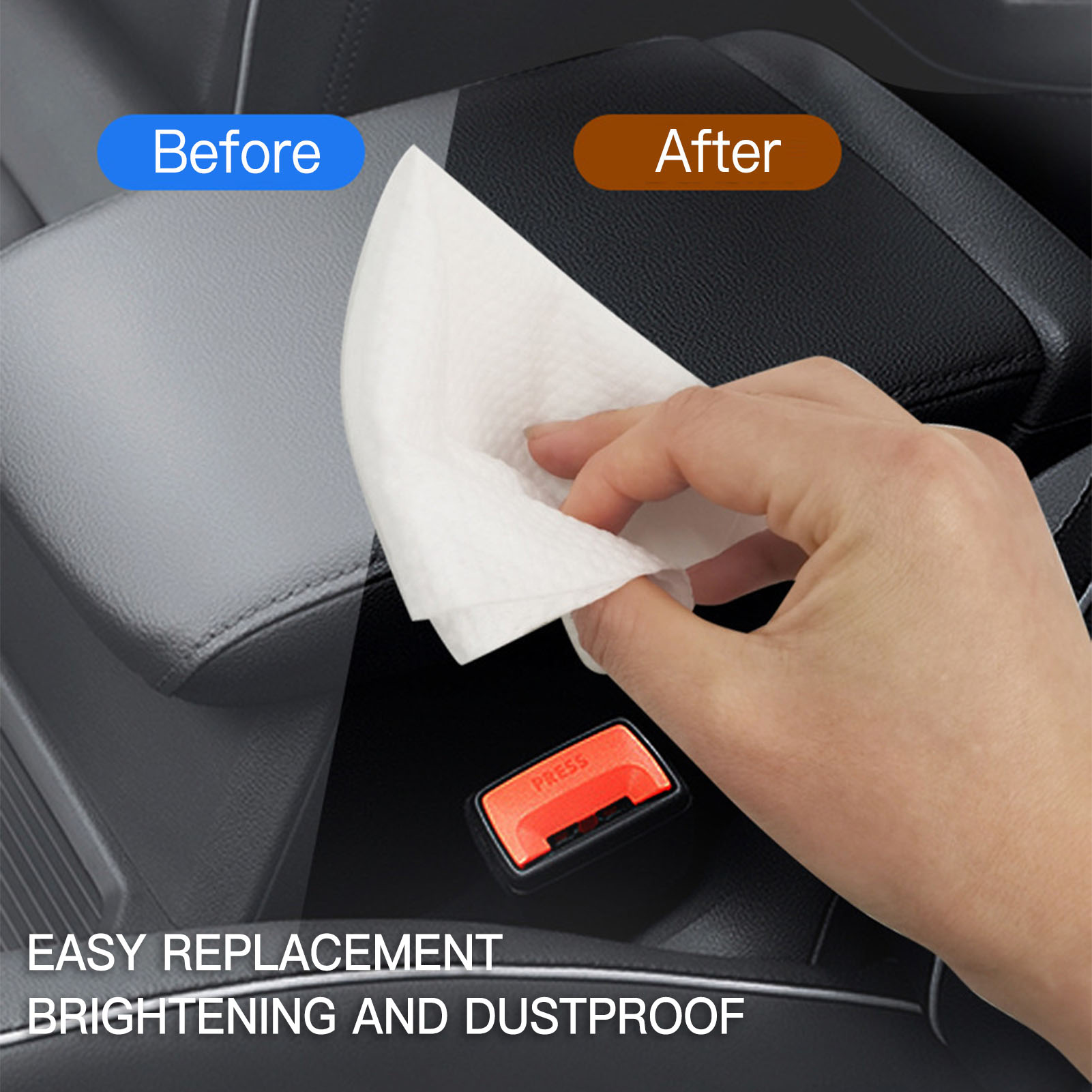80 adet/torba Araba İç Temizli - Leather Cleaner Interior incelemesi ve fiyatı