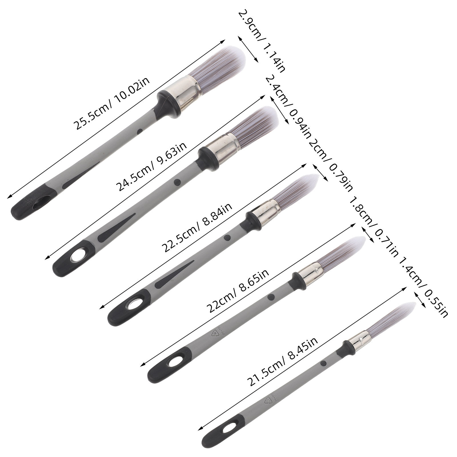 5 Adet Boya Fırçası Seti, Köşe - Detailing Brush Set incelemesi ve fiyatı